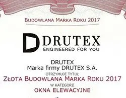 Złota Budowlana Marka Roku 2017